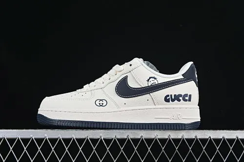 All categories Nk Air Force 1 Air Force series Nk Air Force 1 Low Air Force low-top Nike Air Force 1'07 Low Gucci co-branded Ghostface beige Air Force 1 low-top casual sneakers QW5836-006